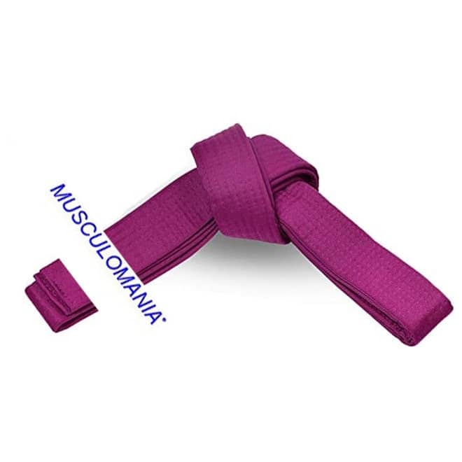 Cinturon Karate Taekwondo Judo violeta